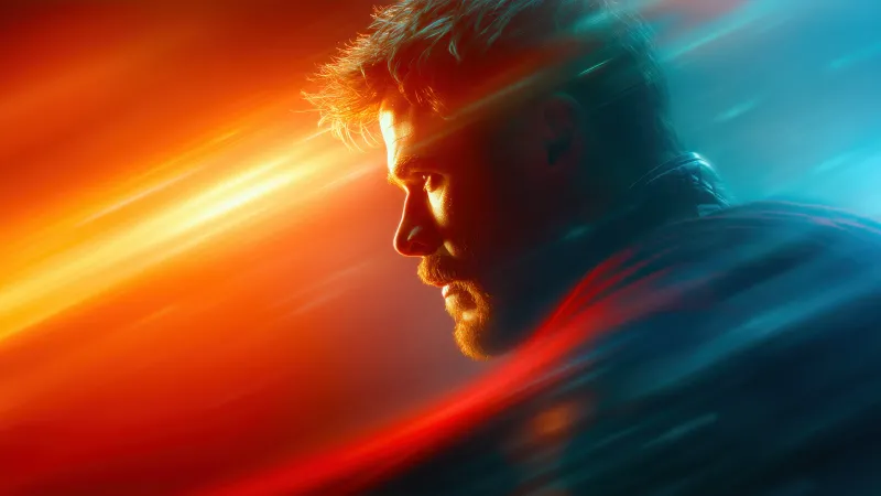 Thor AI art, Chris Hemsworth