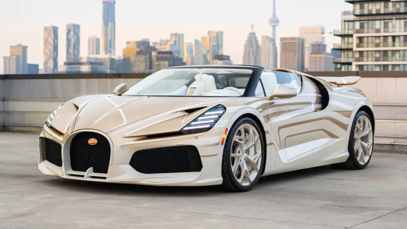 Bugatti W16 Mistral One off car