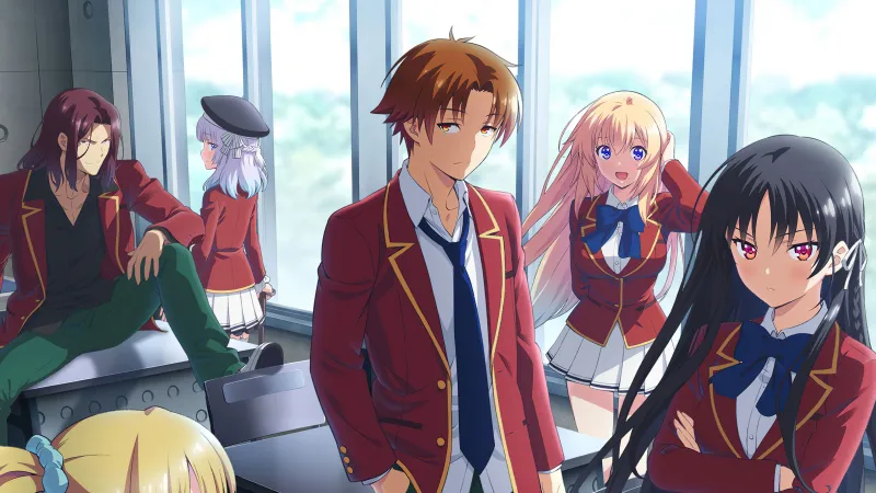 Classroom of the Elite wallpaper 4K