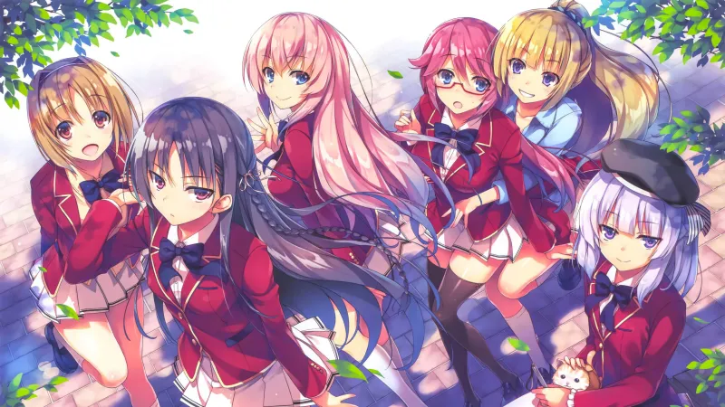 Classroom of the Elite Anime girls