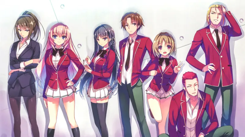 Classroom of the Elite Character poster