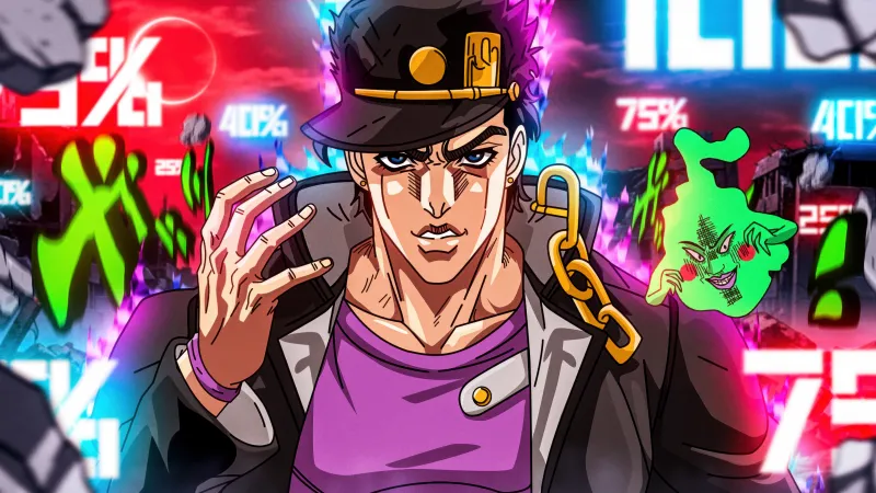 Jotaro Kujo, JoJo's Bizarre Adventure, Illustration, 5K wallpaper