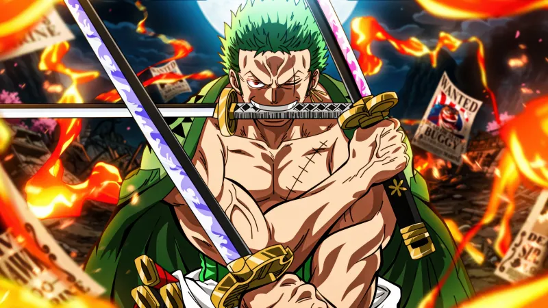 Three Sword Style Roronoa Zoro