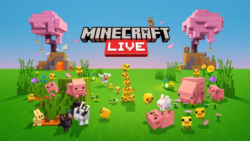 Minecraft Live Key Art