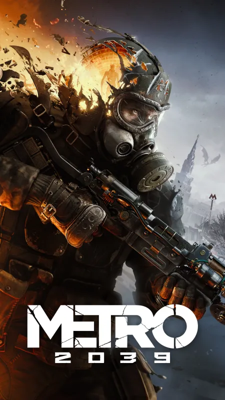 METRO 2039, iPhone wallpaper 4K