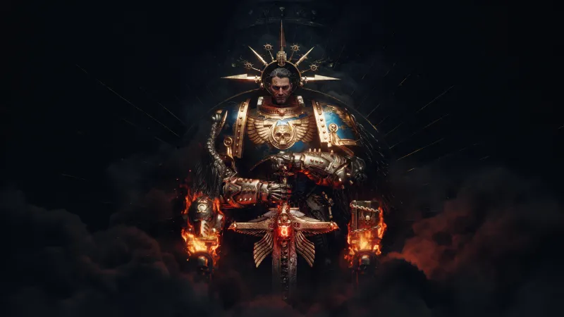 Roboute Guilliman wallpaper, Warhammer 40K, Primarch, Space Marine 2