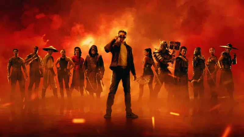 Mortal Kombat II 2026, 5K wallpaper, Karl Urban, Johnny Cage