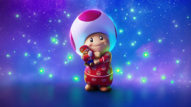 Toad in The Super Mario Galaxy Movie