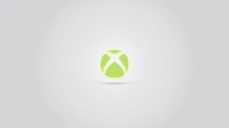 Xbox logo 2026, White background 5K