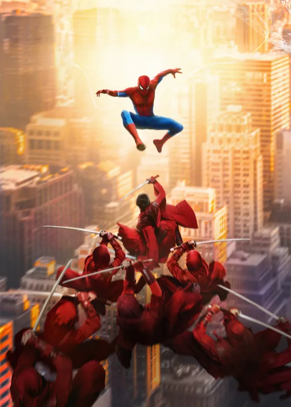Spider-Man: Brand New Day Movie poster, iPhone wallpaper 8K