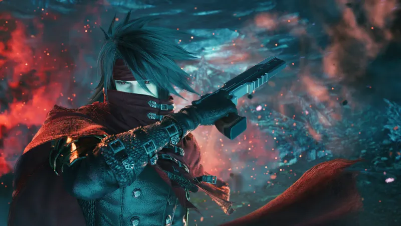 Vincent Valentine, Final Fantasy VII Revelation, 8K wallpaper