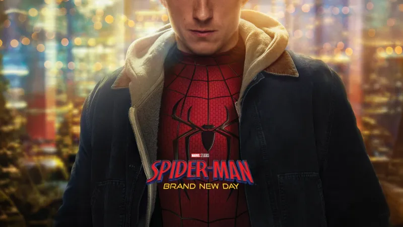 Peter Parker, Spider-Man: Brand New Day, 8K wallpaper, Tom Holland