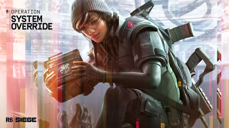 Rainbow Six Siege: Operation System Override Key Art