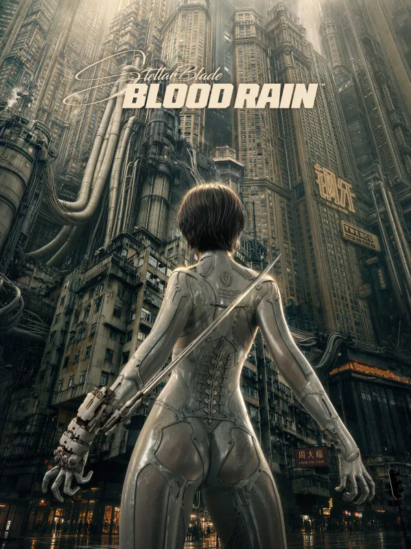 Stellar Blade: Blood Rain iPhone wallpaper 5K