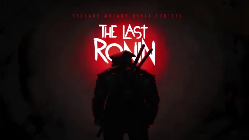 Teenage Mutant Ninja Turtles: The Last Ronin wallpaper, Red glow, Dark background