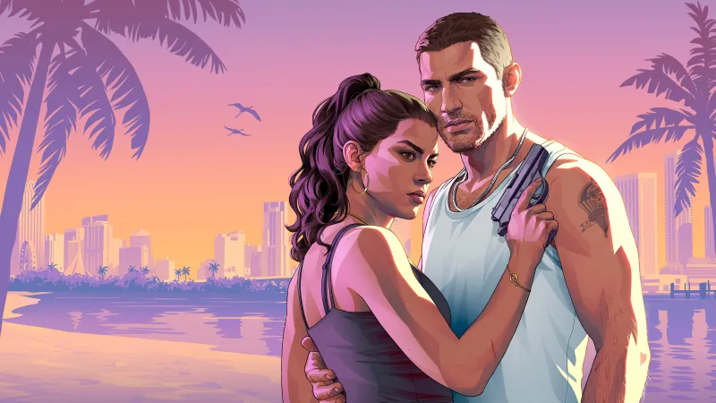 Lucia and Jason, GTA 6 wallpaper