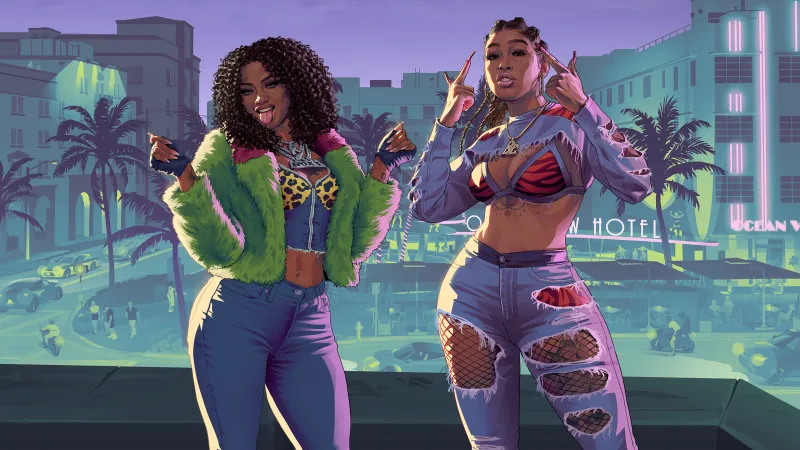 Real Dimez, GTA 6 wallpaper