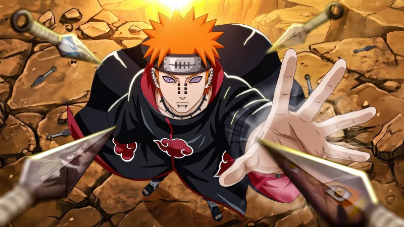 Pain (Nagato), Black cloak, Akatsuki, Naruto