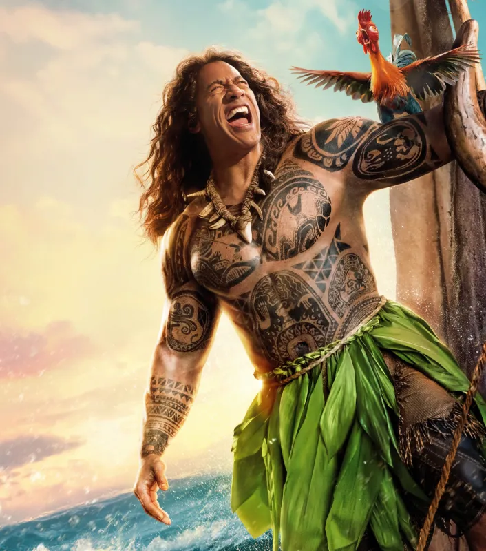 Dwayne Johnson as Maui, Moana (2026)