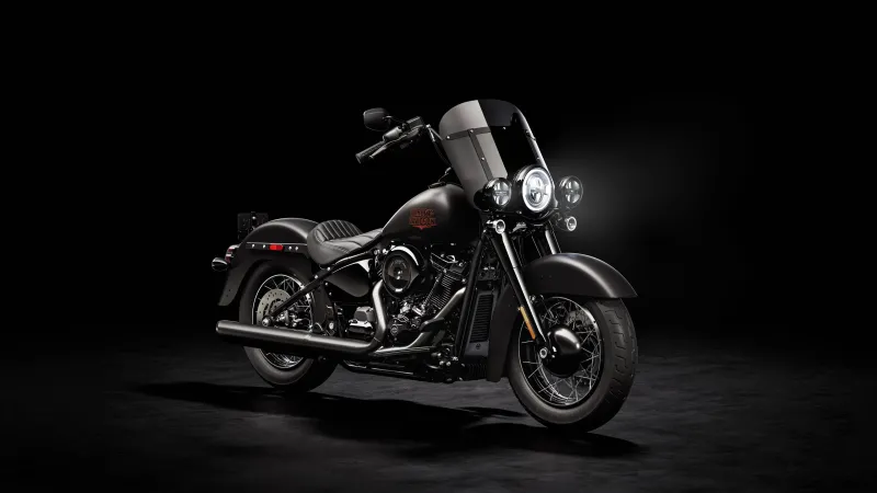 Harley-Davidson Deadwood 2026, Dark background 4K