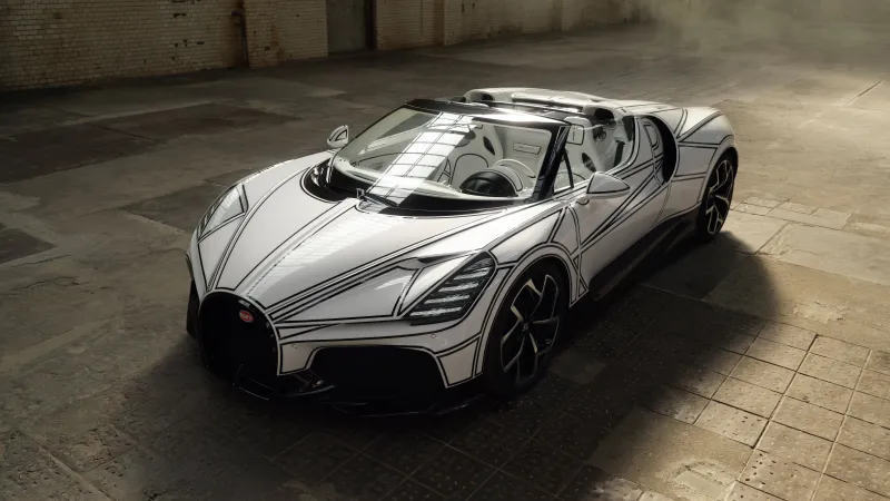 Bugatti W16 Mistral Blanc Éternel 2026