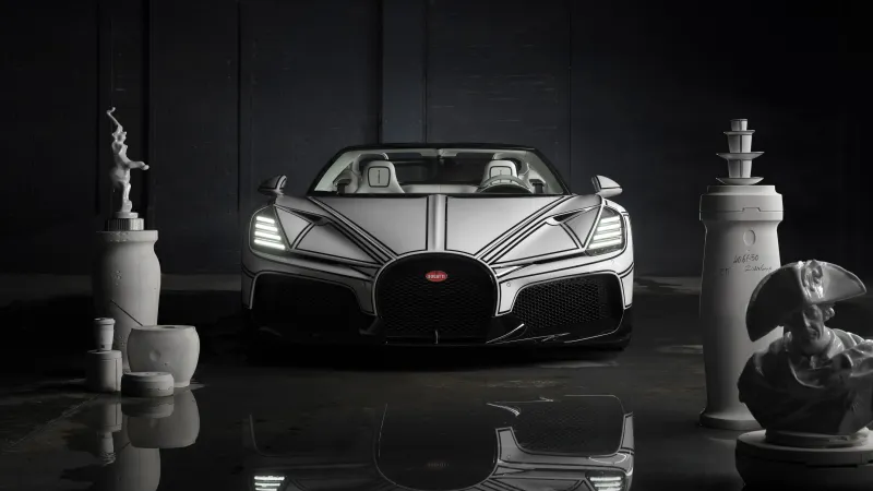 Bugatti W16 Mistral Blanc Éternel 2026