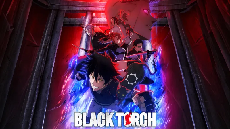 Black Torch 5K wallpaper