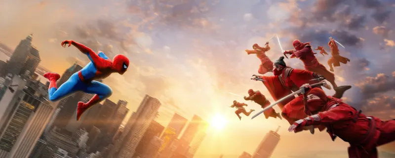 Spider-Man: Brand New Day Textless, Ultrawide 5K wallpaper