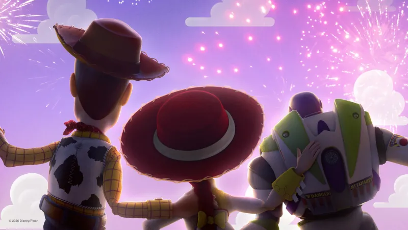 Toy Story 5 Fireworks, Woody, Buzz Lightyear