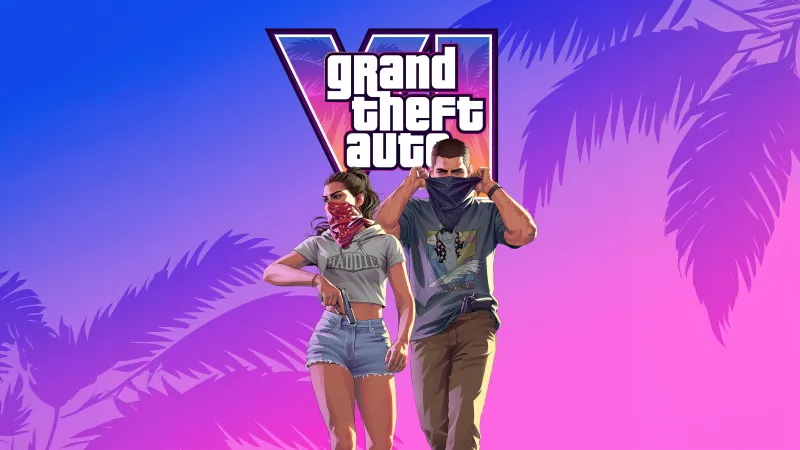 Grand Theft Auto VI Game poster, Jason (GTA 6), Lucia Caminos