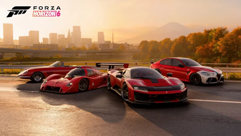 Italian Passion Car Pack, Forza Horizon 6, Ferrari F80, Alfa Romeo Giulia GTAm