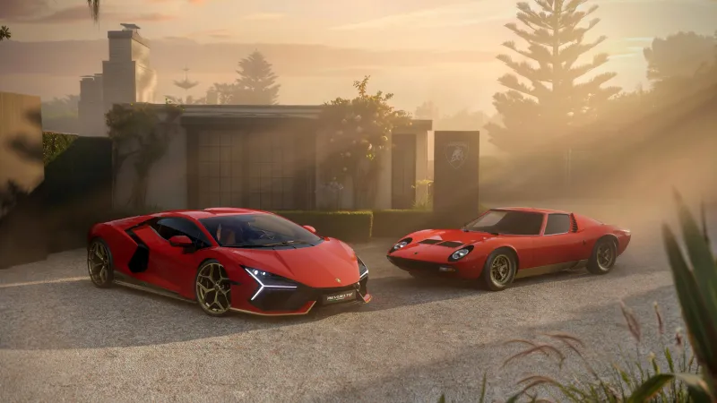 Lamborghini Revuelto Miura 60° Homage 2026, 4K wallpaper