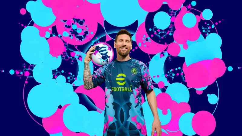 eFootball: Leo Messi Edition 2027 Key Art, Lionel Messi