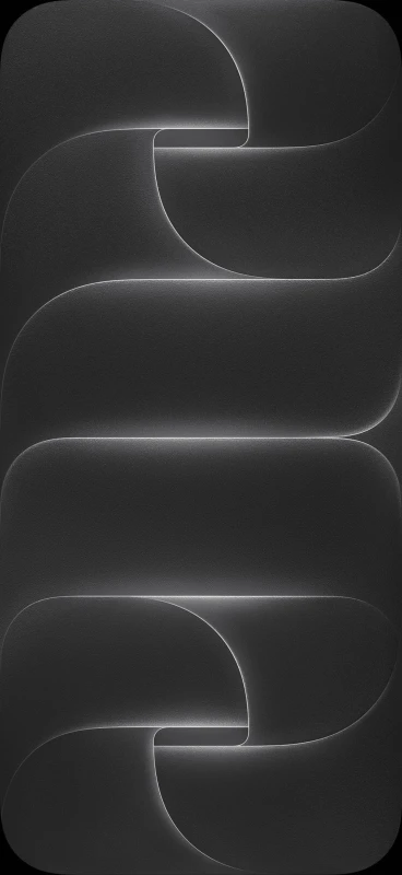 iPhone 18 Pro Black stock wallpaper