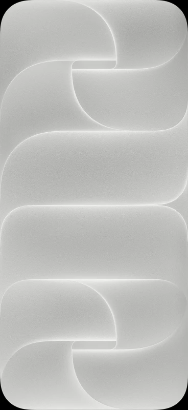 iPhone 18 Pro Silver stock wallpaper