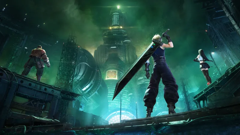 Final Fantasy VII Revelation, Shinra Headquarters, Cloud Strife, Barret Wallace, Tifa Lockhart