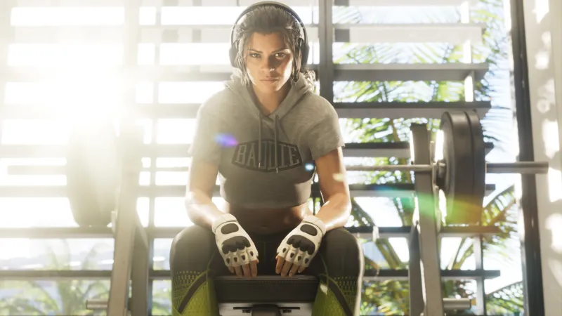Lucia Caminos in Gym, Grand Theft Auto VI