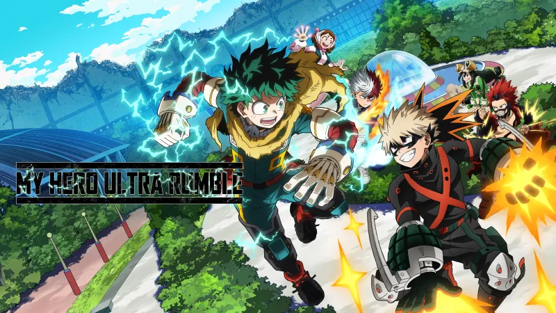 My Hero Ultra Rumble, Deku, Bakugo, My Hero Academia, 4K wallpaper