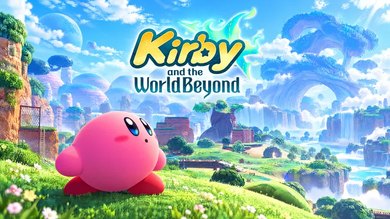 Kirby and the World Beyond, Nintendo Switch 2, Key art, 4K wallpaper