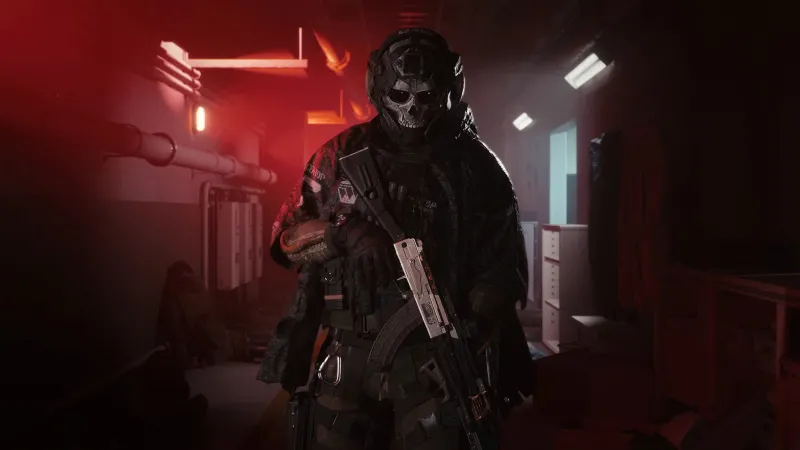 Simon Ghost Riley, Call of Duty: Modern Warfare, Skull mask, 8K wallpaper