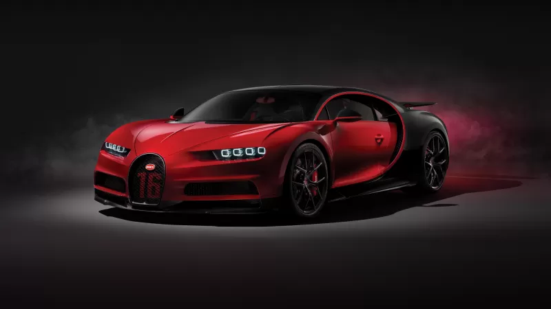 Bugatti Chiron Sport, Hypercars, Sports cars
