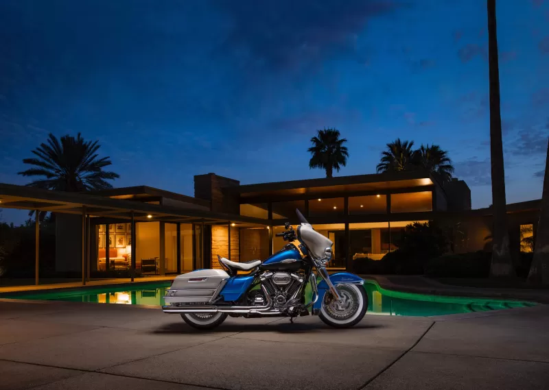 Harley-Davidson Elecra Glide, Classic bikes, 2021, 5K, 8K