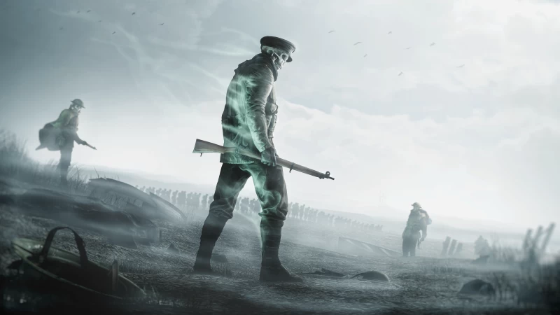 Dunkirk, War, Soldiers wallpaper, World War II, Rifleman, Misty battlefield