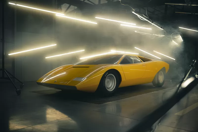 Lamborghini Countach LP500, 2021, 5K, 8K