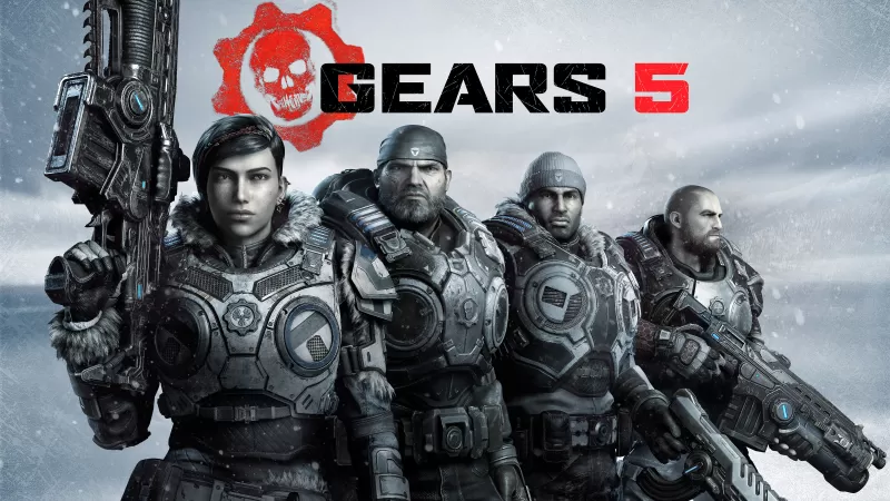 Gears 5, Kait Diaz, Marcus Fenix, Xbox One, Xbox Series X, PC Games, 5K