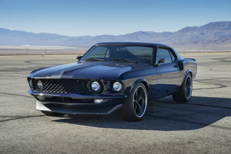 1969 Ford Mustang Restomod wallpaper, Keith Urban, Classic muscle car, Desert