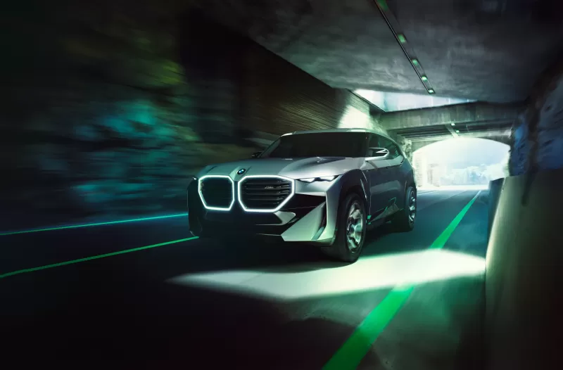 BMW Concept XM, Plug-in Hybrid SUV, Concept cars, 2022, 5K, 8K