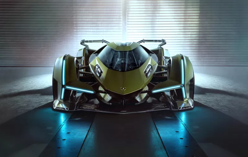 Lamborghini Lambo V12 Vision GT, Concept cars, Hypercar, 5K