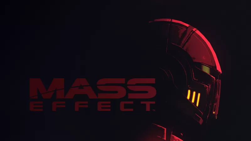 Mass Effect Dark background, 5K