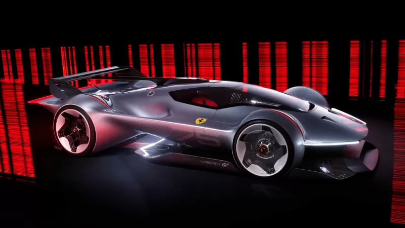 Gran Turismo 7, Ferrari Vision Gran Turismo, 5K, 8K